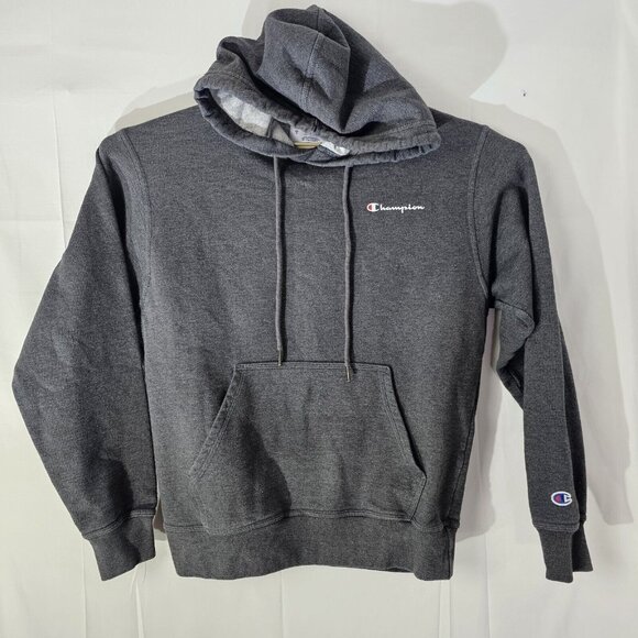Champion Other - Champion Hoodie Mens M Gray Athletic Drawstring Pullover Sweatshirt
